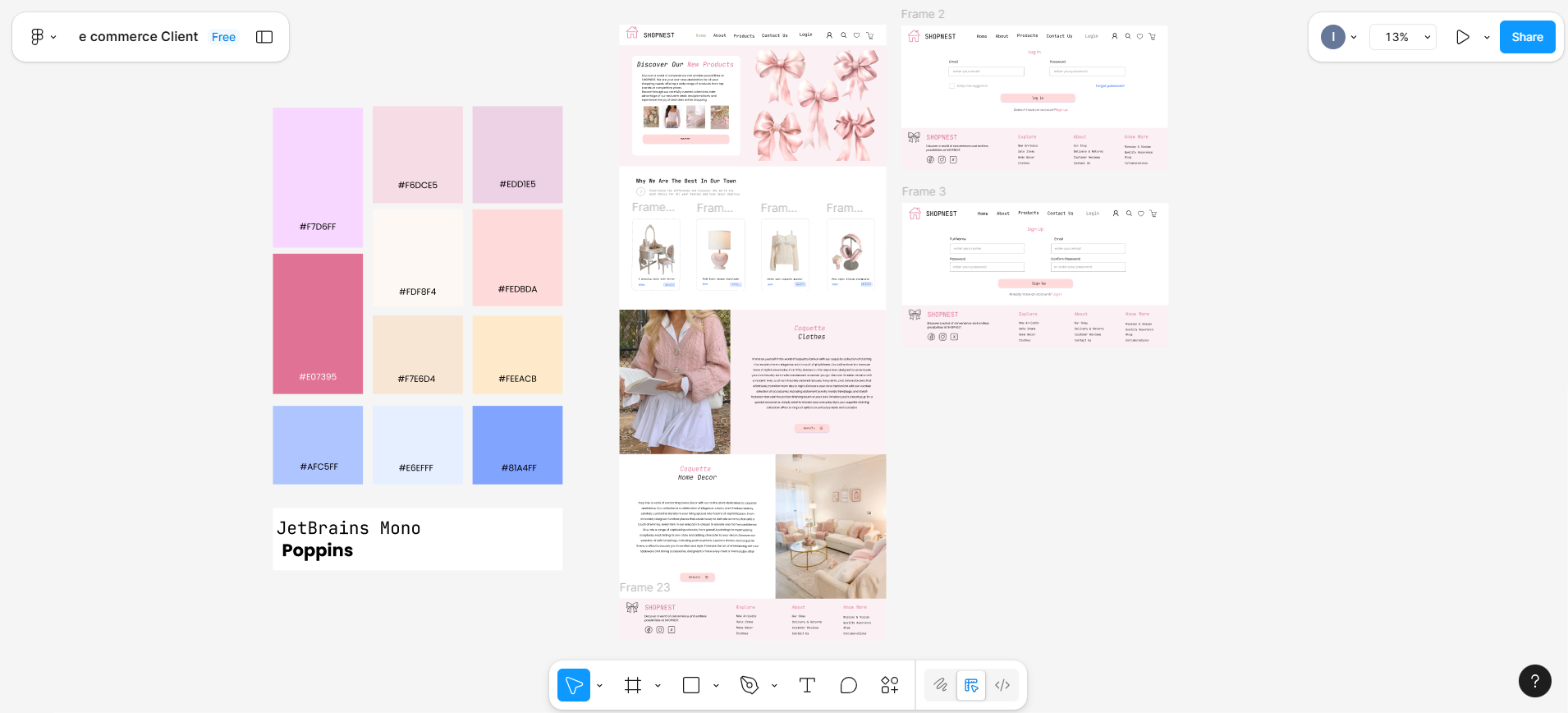 E-Commerce client side - Figma Prototype - Image 1